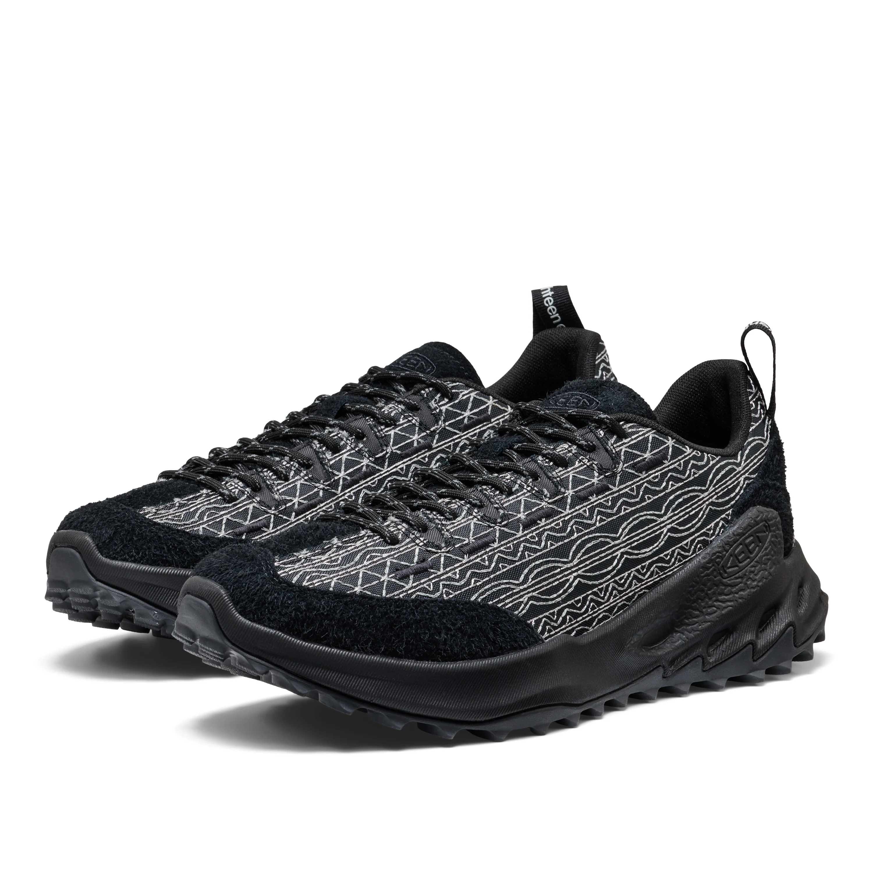 Men's Jasper Zionic Sneaker x 18 East Black Black - Image 6