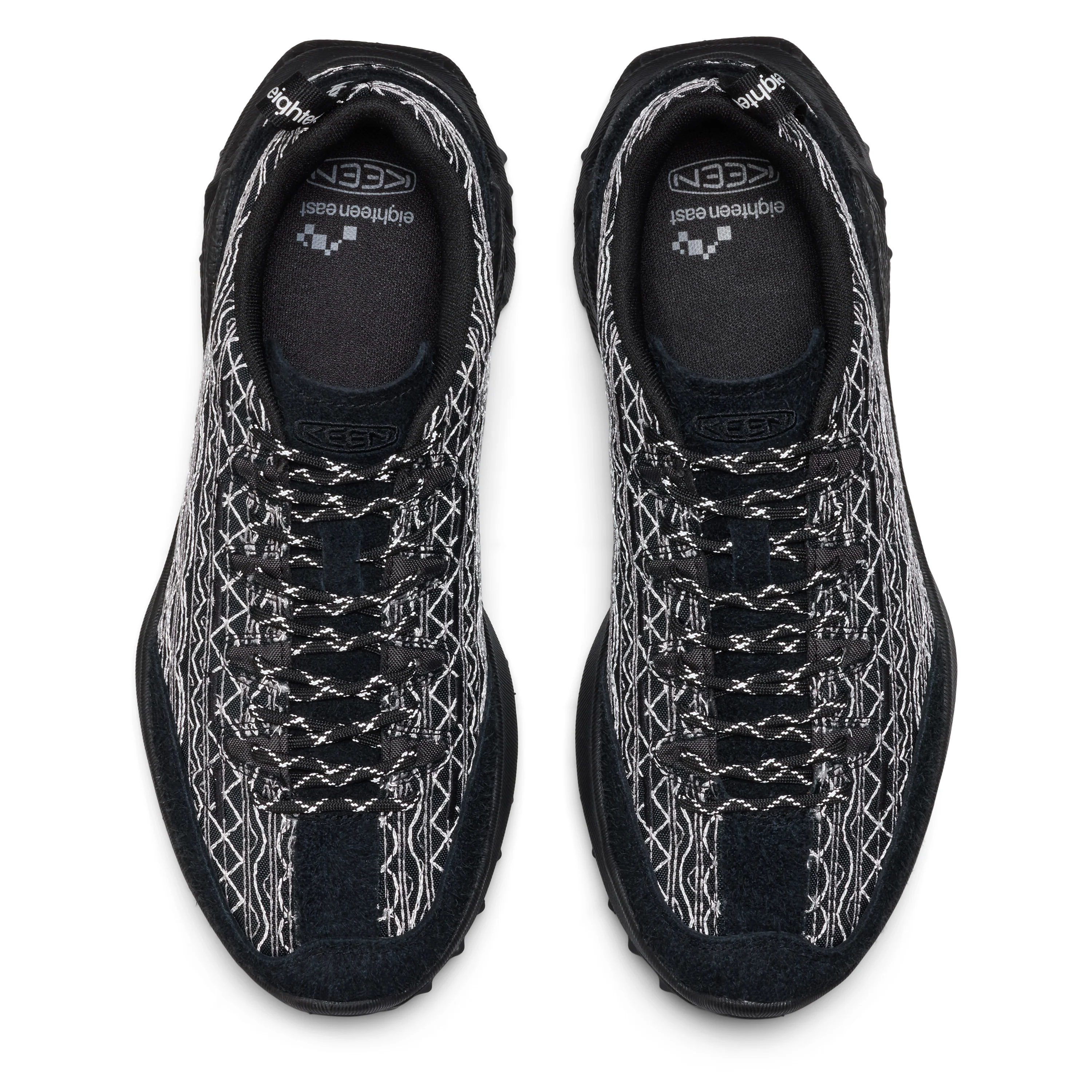 Men's Jasper Zionic Sneaker x 18 East Black Black - Image 7