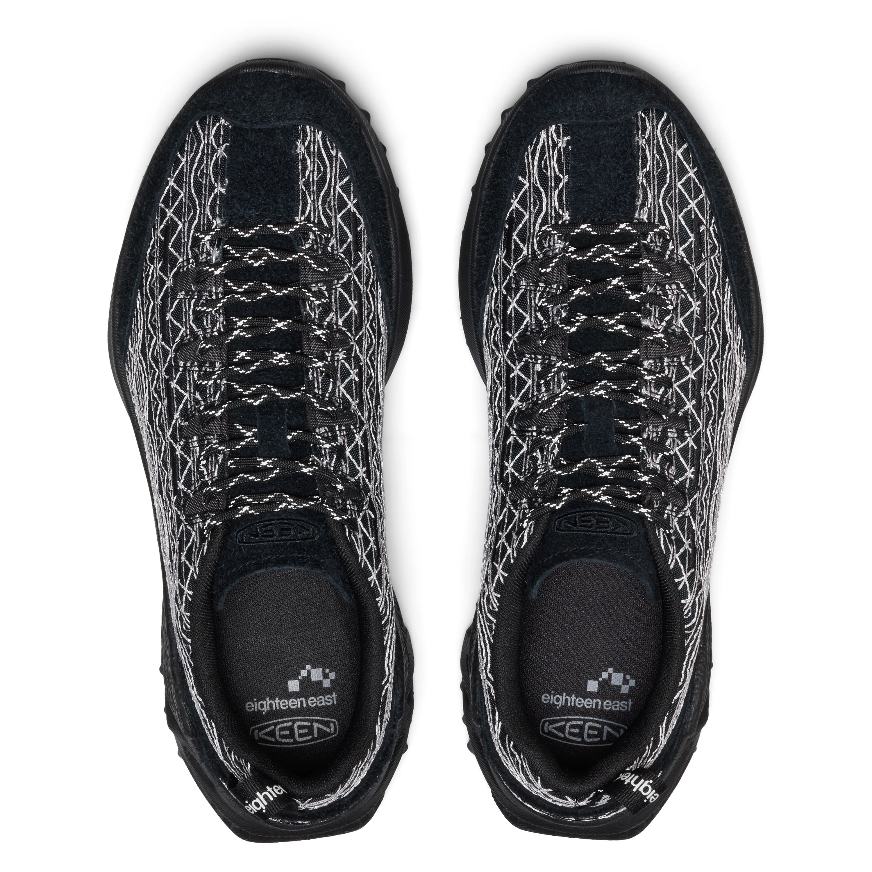 Men's Jasper Zionic Sneaker x 18 East Black Black - Image 8