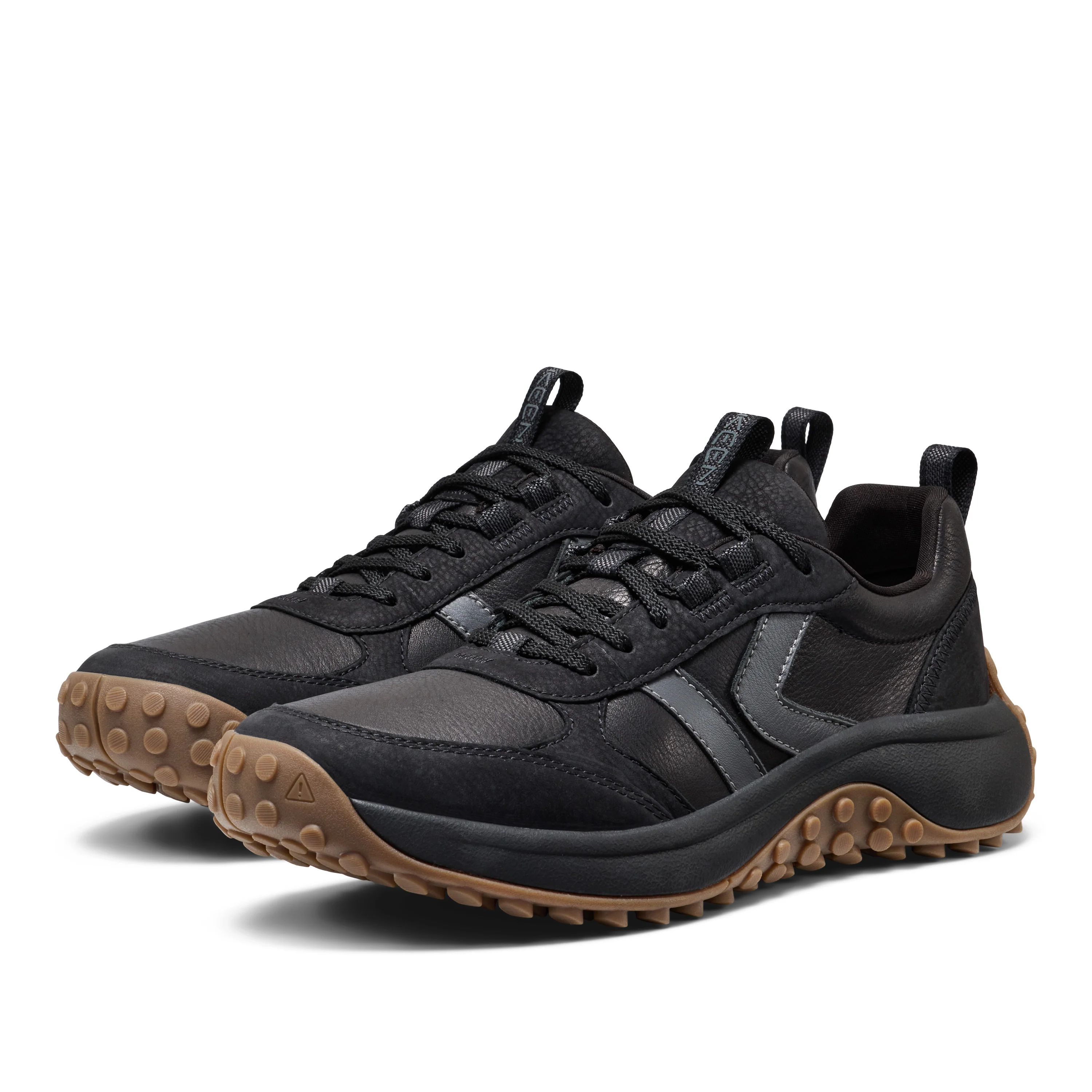 Men's KS86 Leather Sneaker Black - Image 4