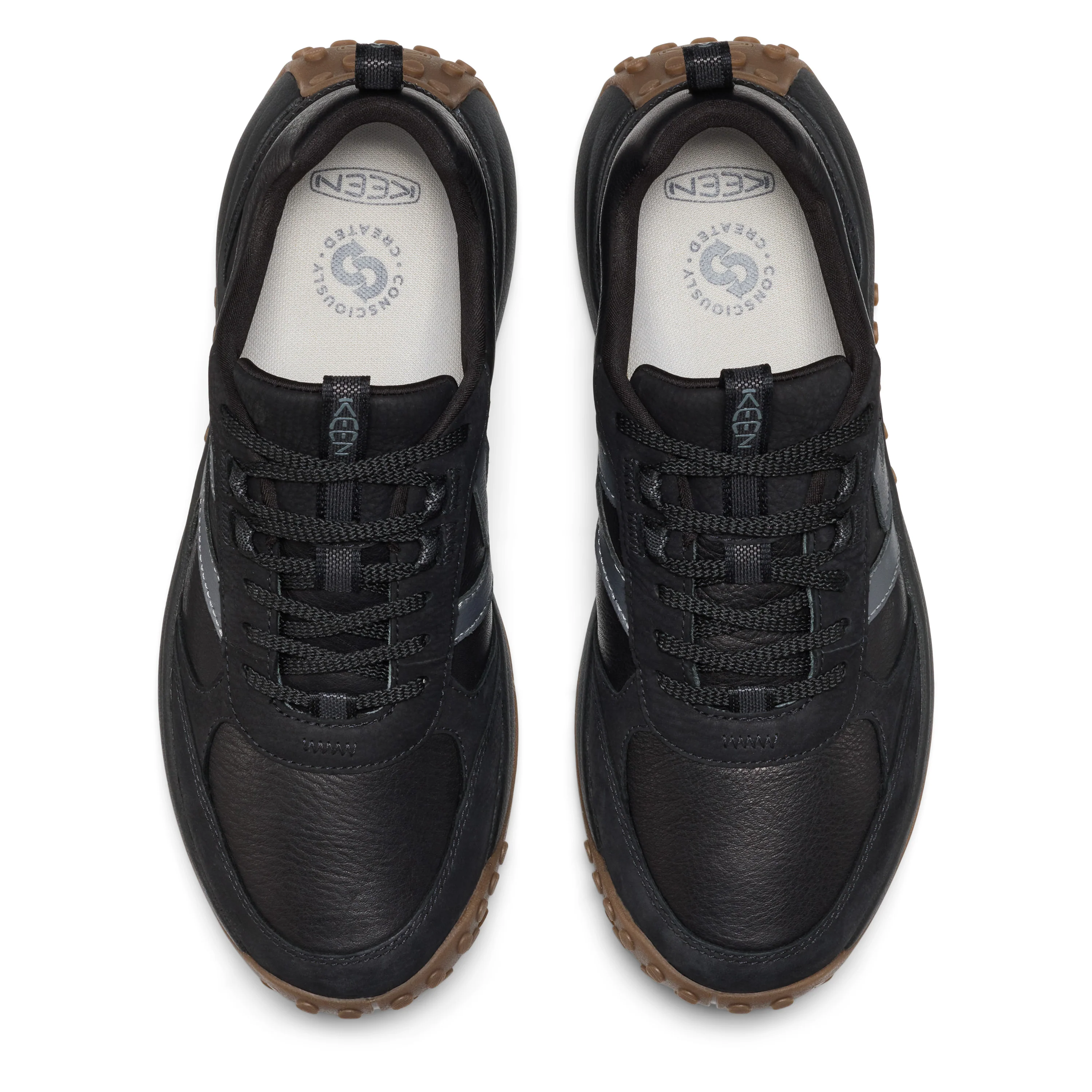 Men's KS86 Leather Sneaker Black - Image 5