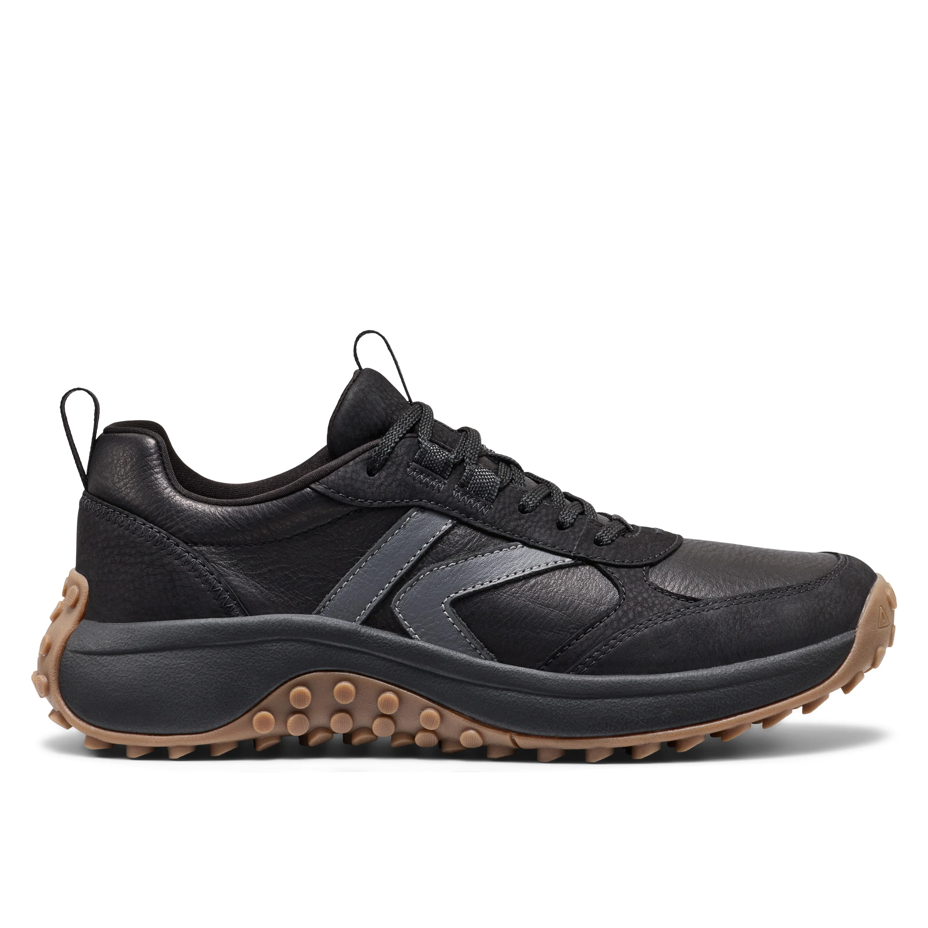Men's KS86 Leather Sneaker Black - Image 7