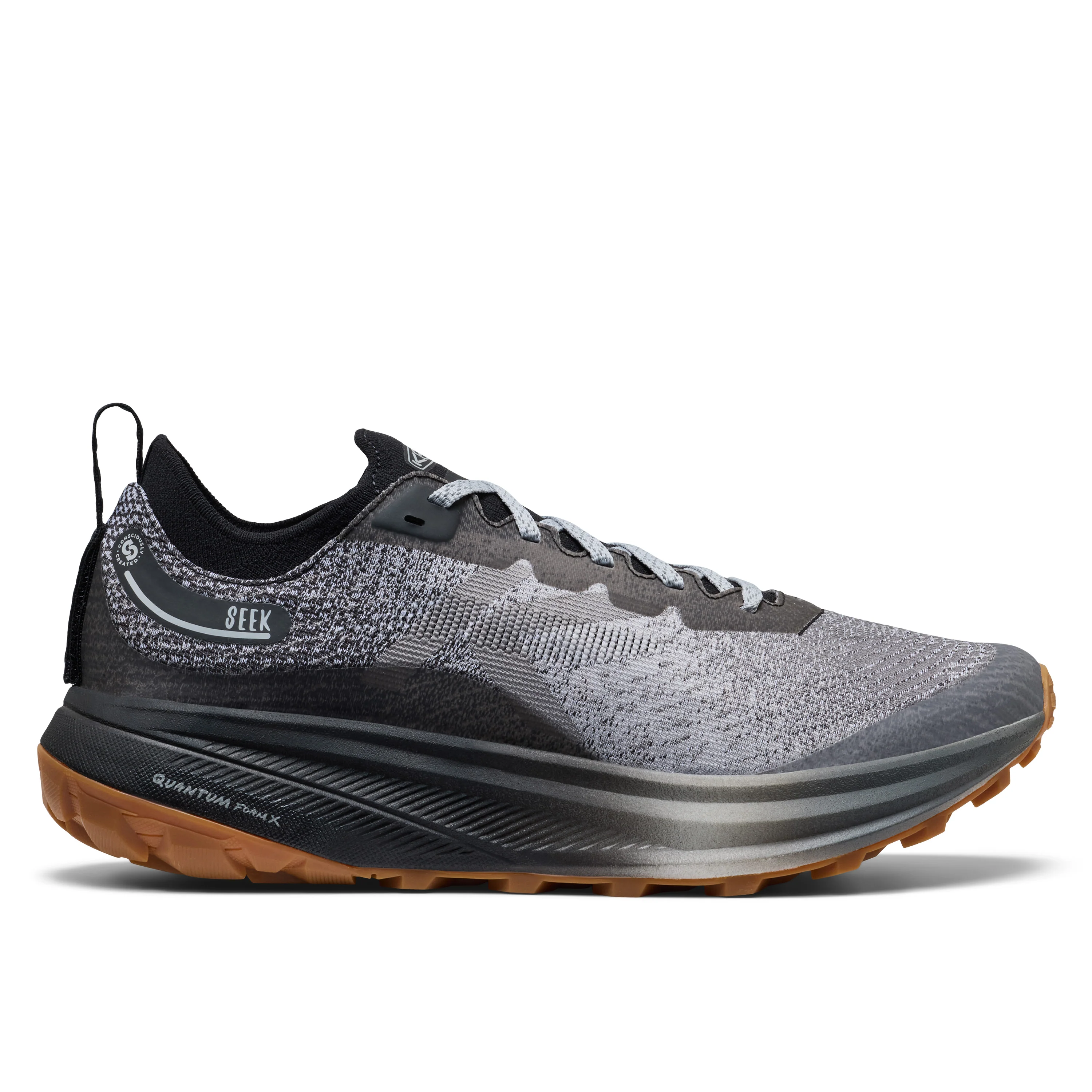 Men's Seek Trail Running Shoe Black Magnet