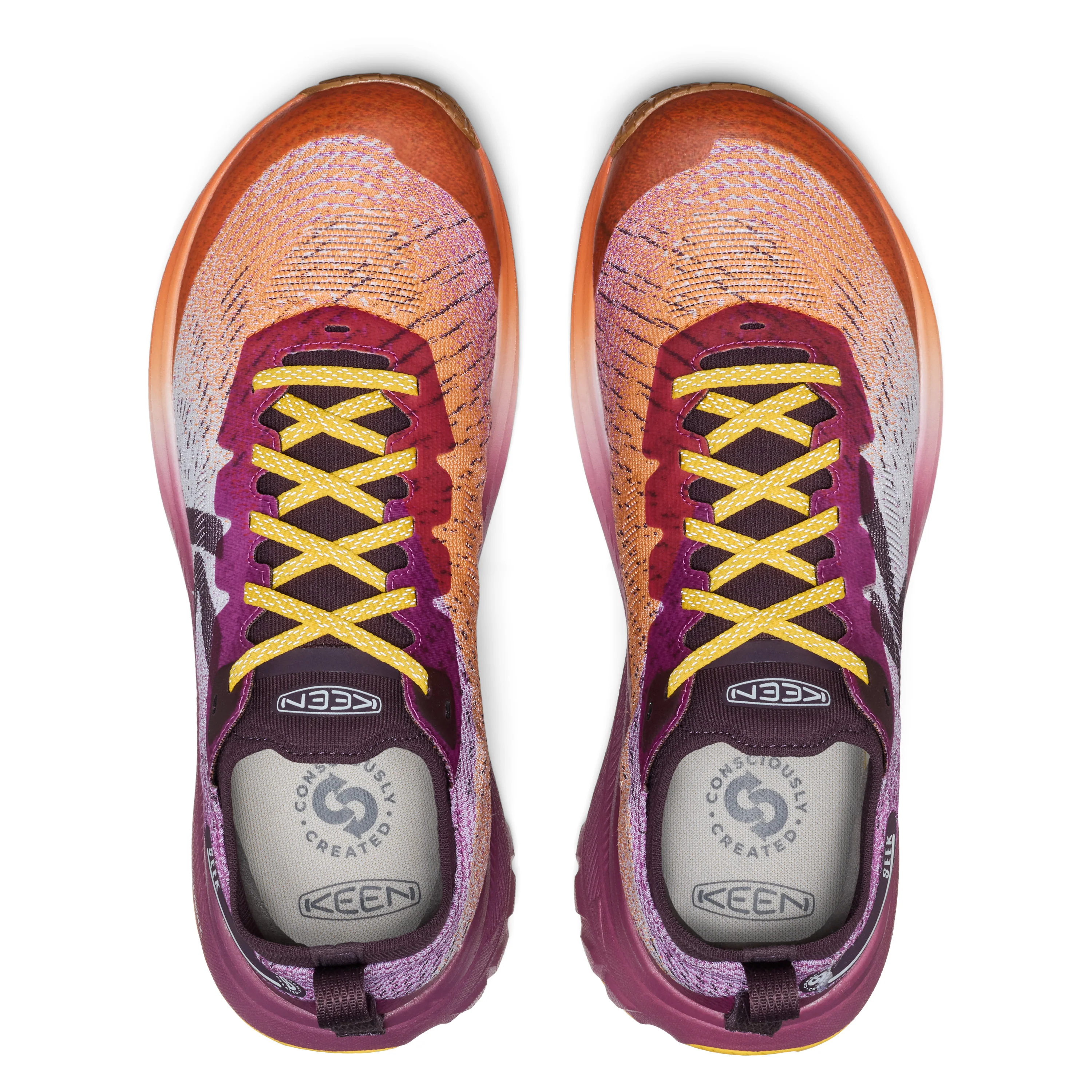 Men's Seek Trail Running Shoe Willowherb Orange Peel - Image 2