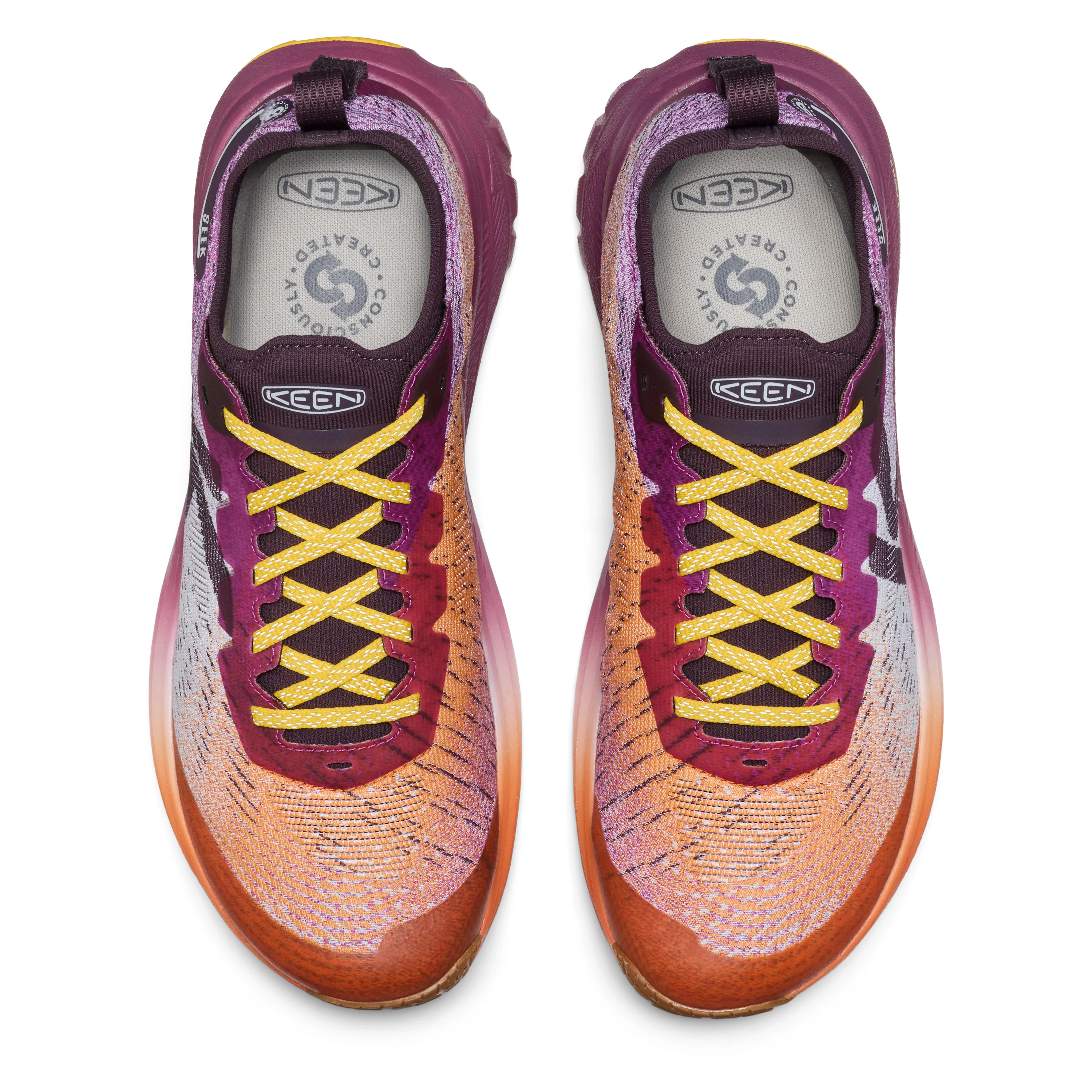 Men's Seek Trail Running Shoe Willowherb Orange Peel - Image 3