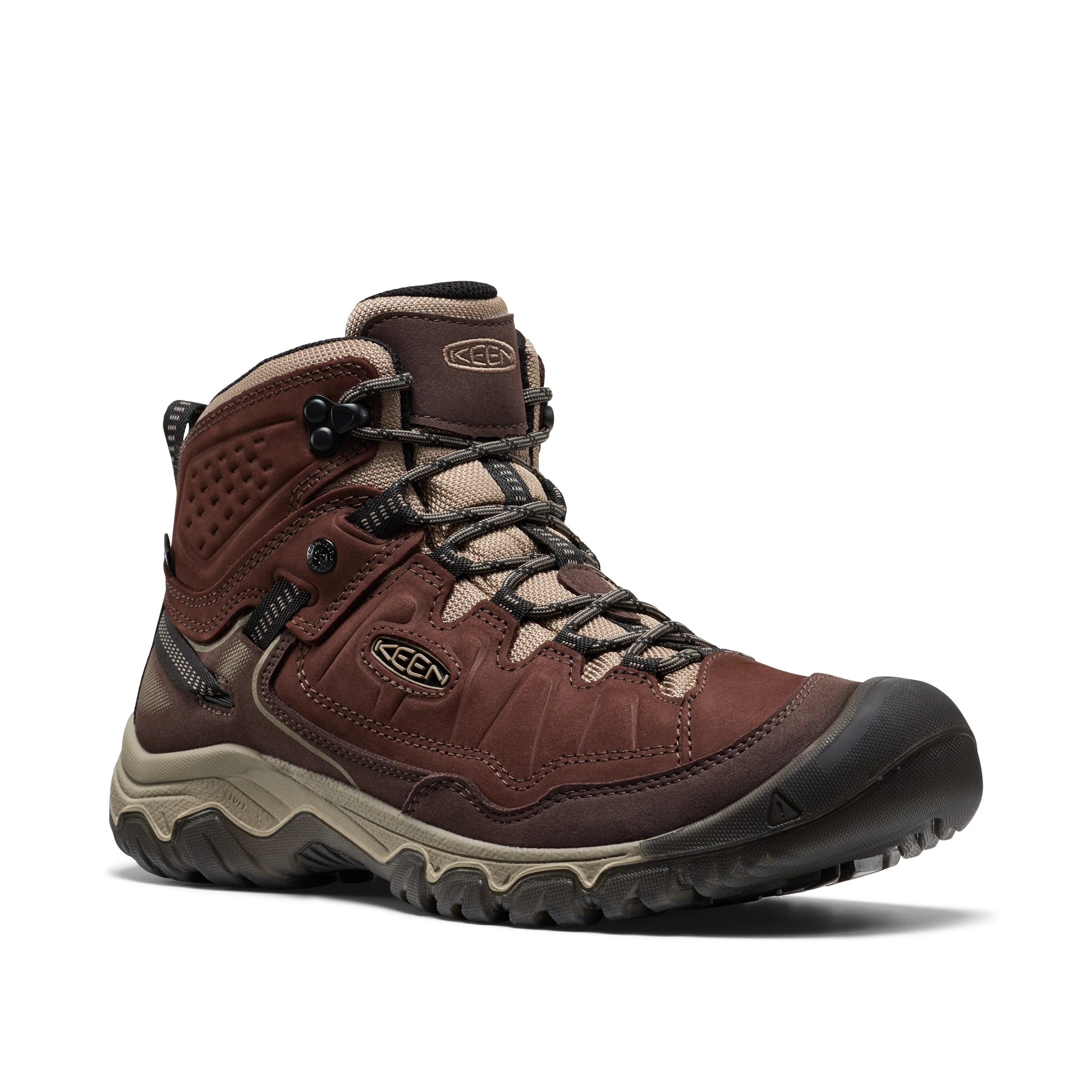 Men's Targhee IV Waterproof Hiking Boot Java Brindle - Image 2