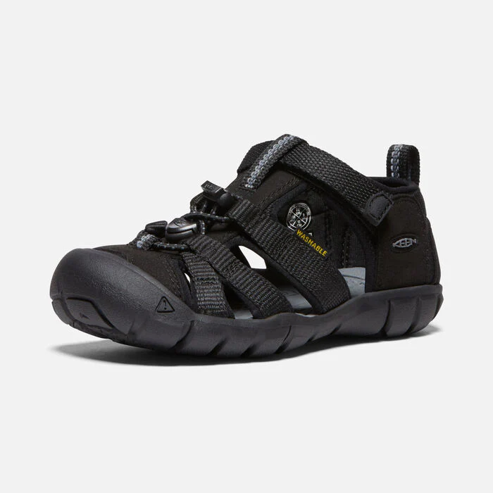 Little Kid's Seacamp II Cnx Black Grey - Image 4