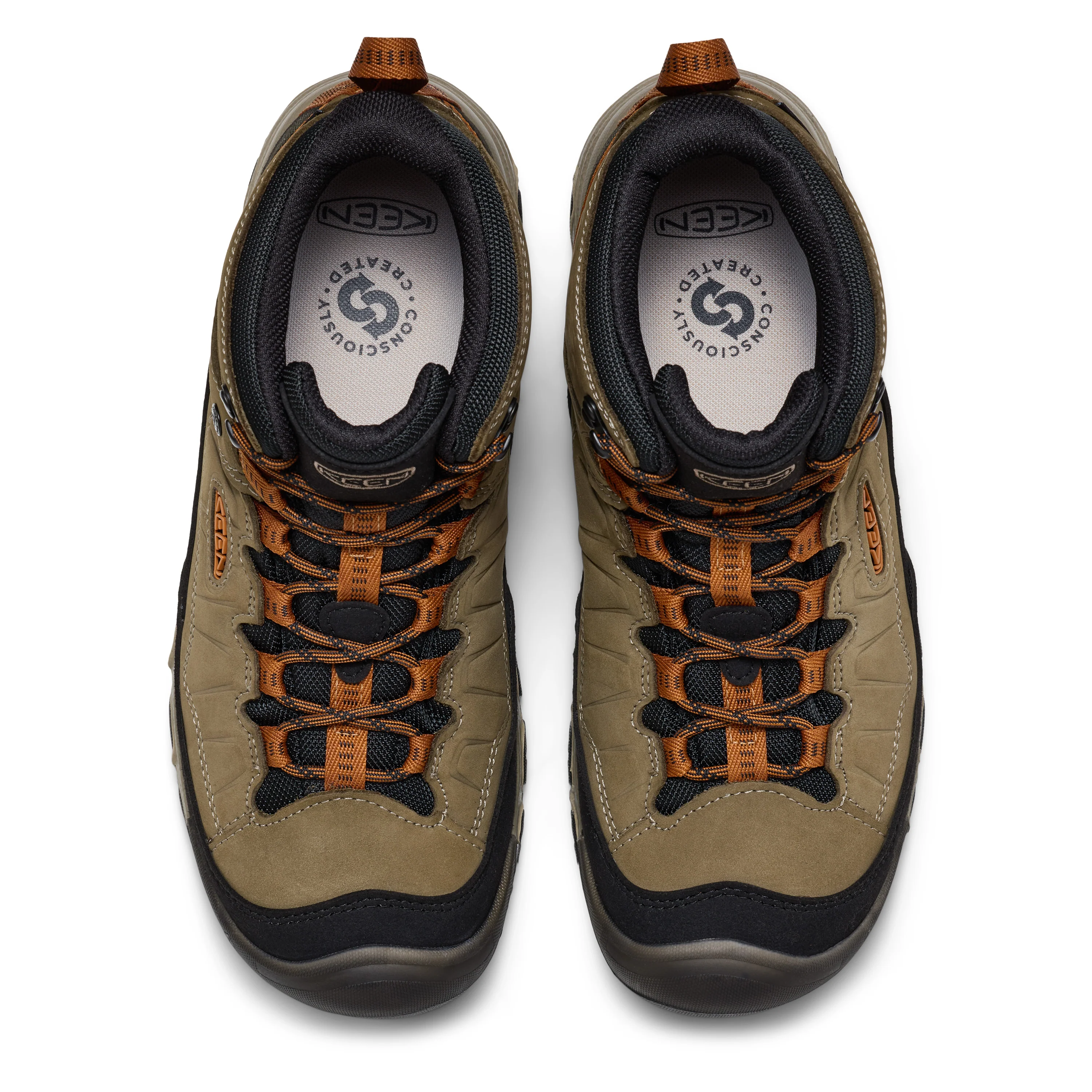 Men's Targhee IV Waterproof Hiking Boot Sea Turtle Roasted Pecan - Image 3