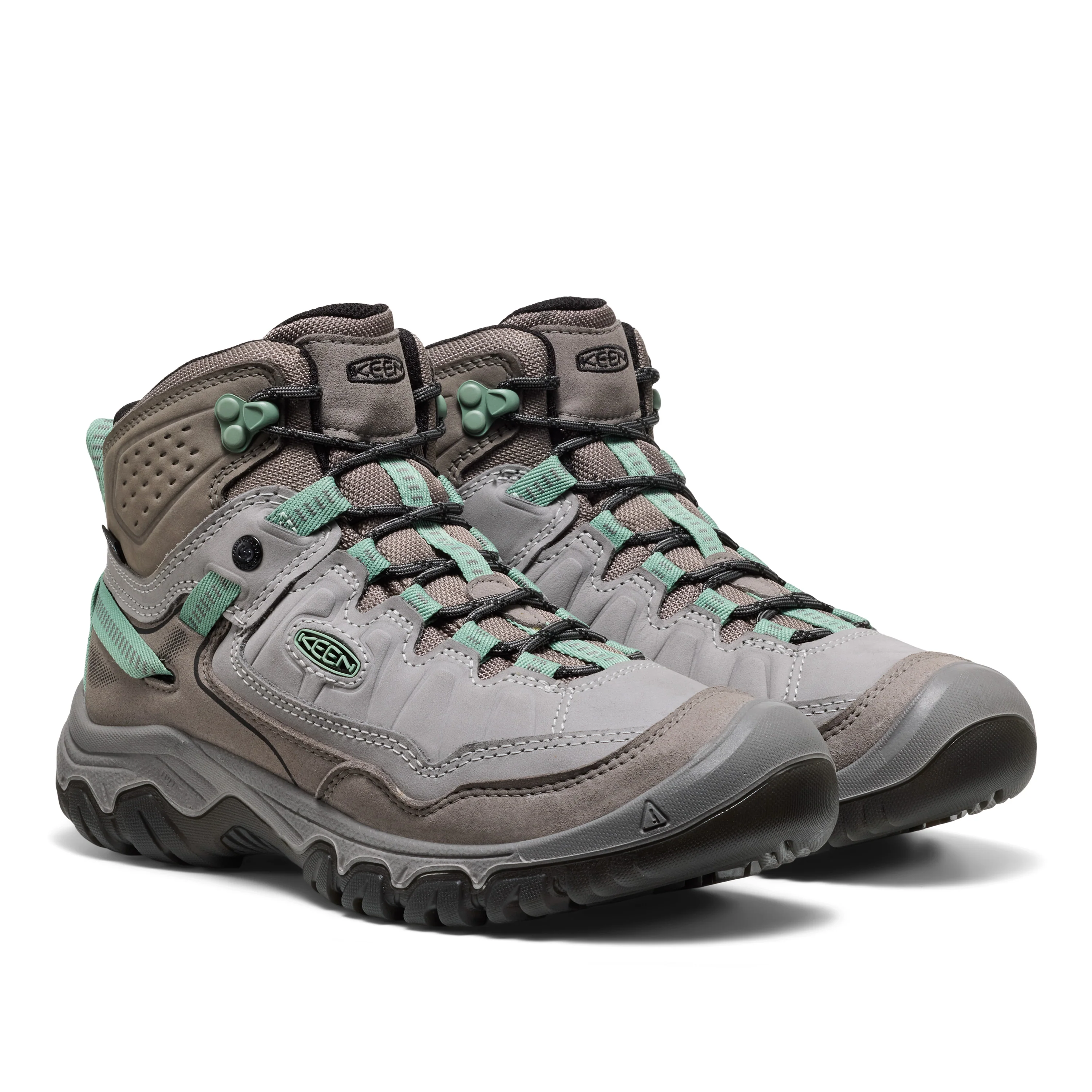 Women's Targhee IV Waterproof Hiking Boot Alloy Granite Green - Image 4