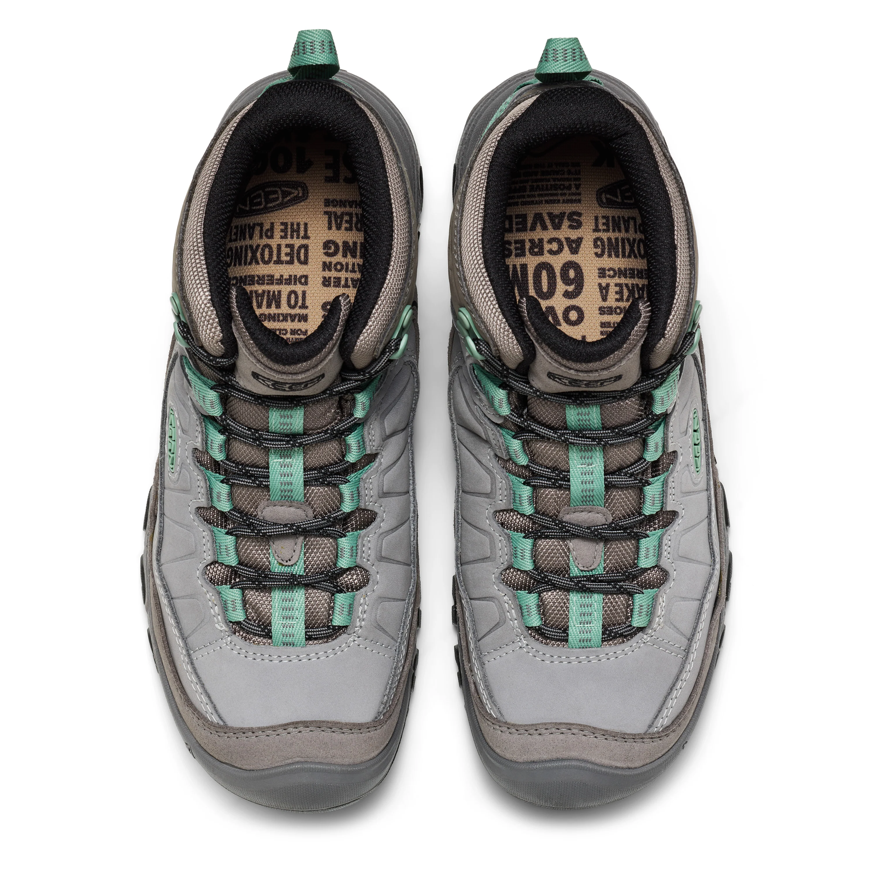 Women's Targhee IV Waterproof Hiking Boot Alloy Granite Green - Image 5