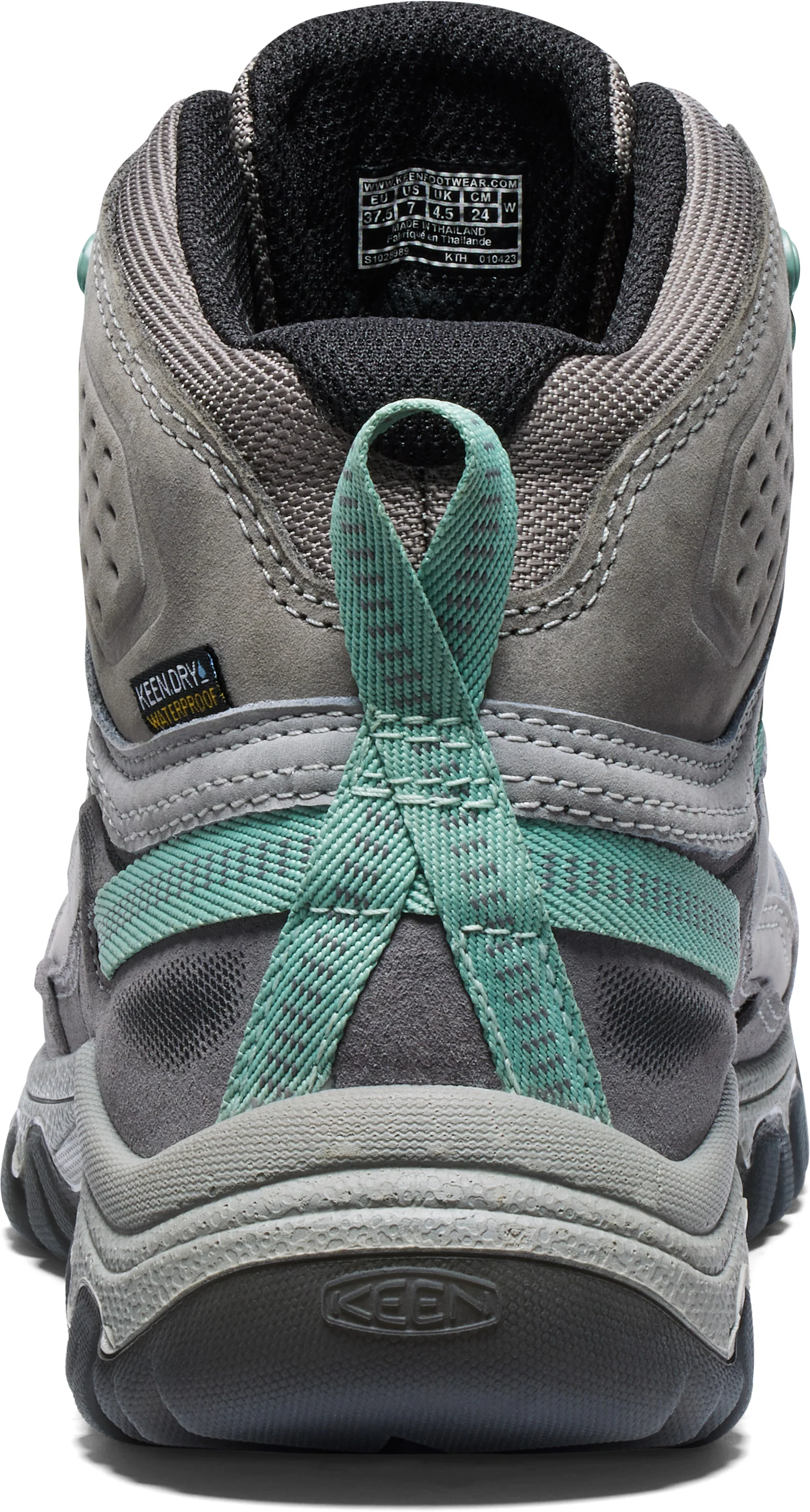 Women's Targhee IV Waterproof Hiking Boot Alloy Granite Green - Image 7