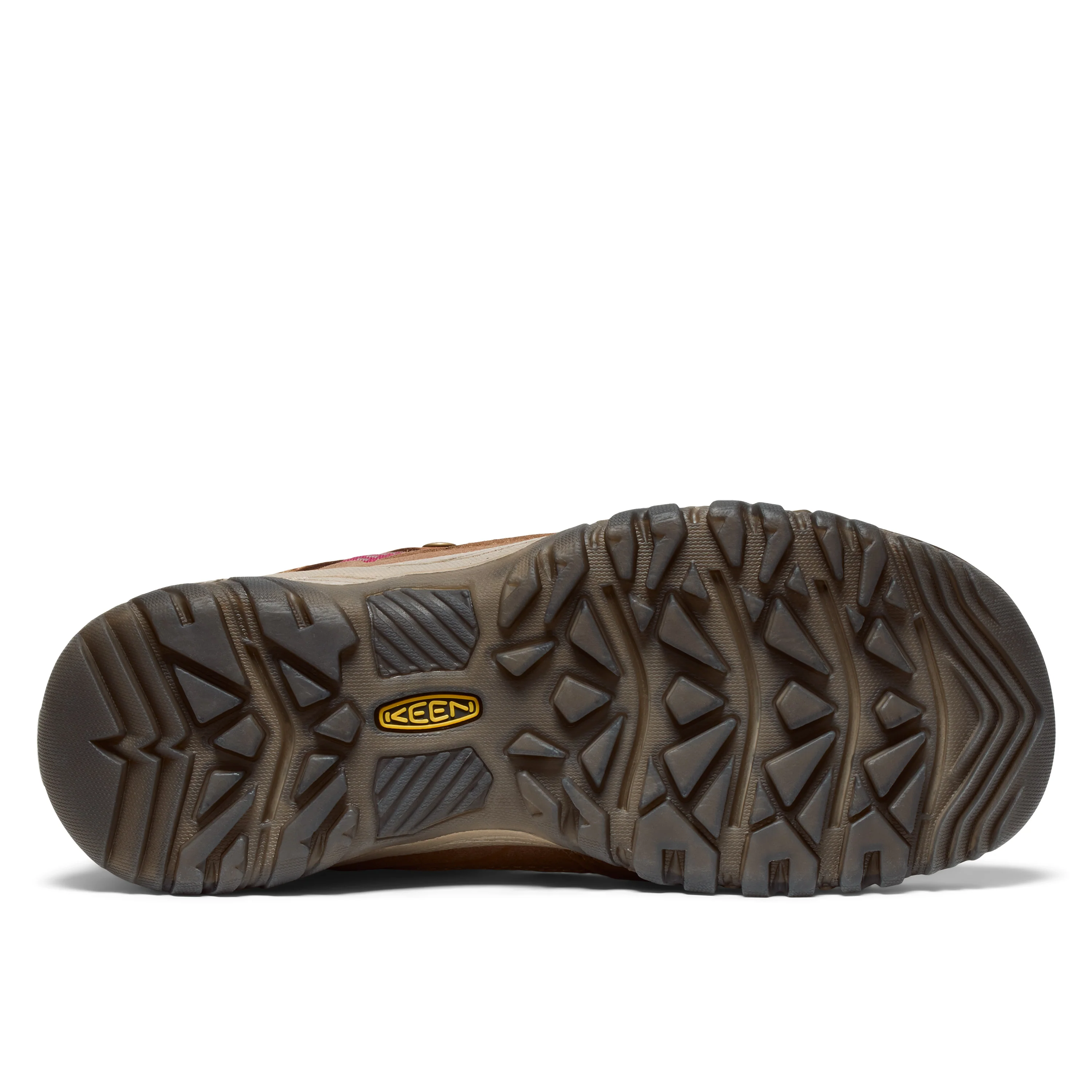 Women's Targhee IV Waterproof Hiking Shoe Bison Beaujolais - Image 3