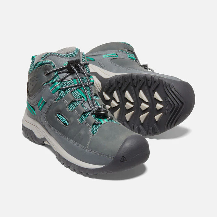 Big Kid's Targhee Waterproof Steel Grey Porcelain - Image 5