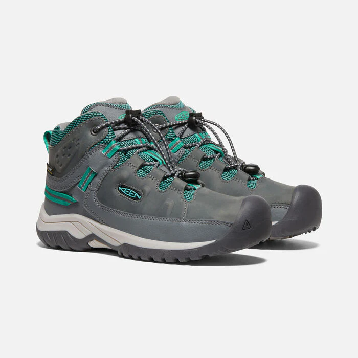 Big Kid's Targhee Waterproof Steel Grey Porcelain - Image 6