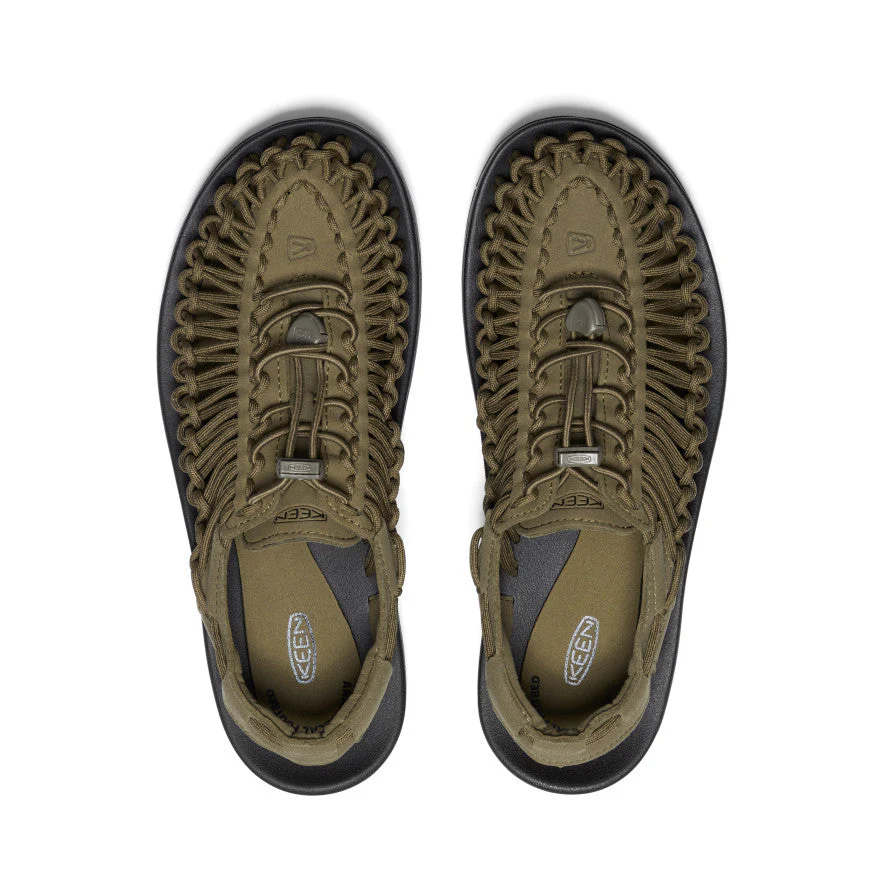 Men's Uneek Sneaker Dark Olive Black - Image 4