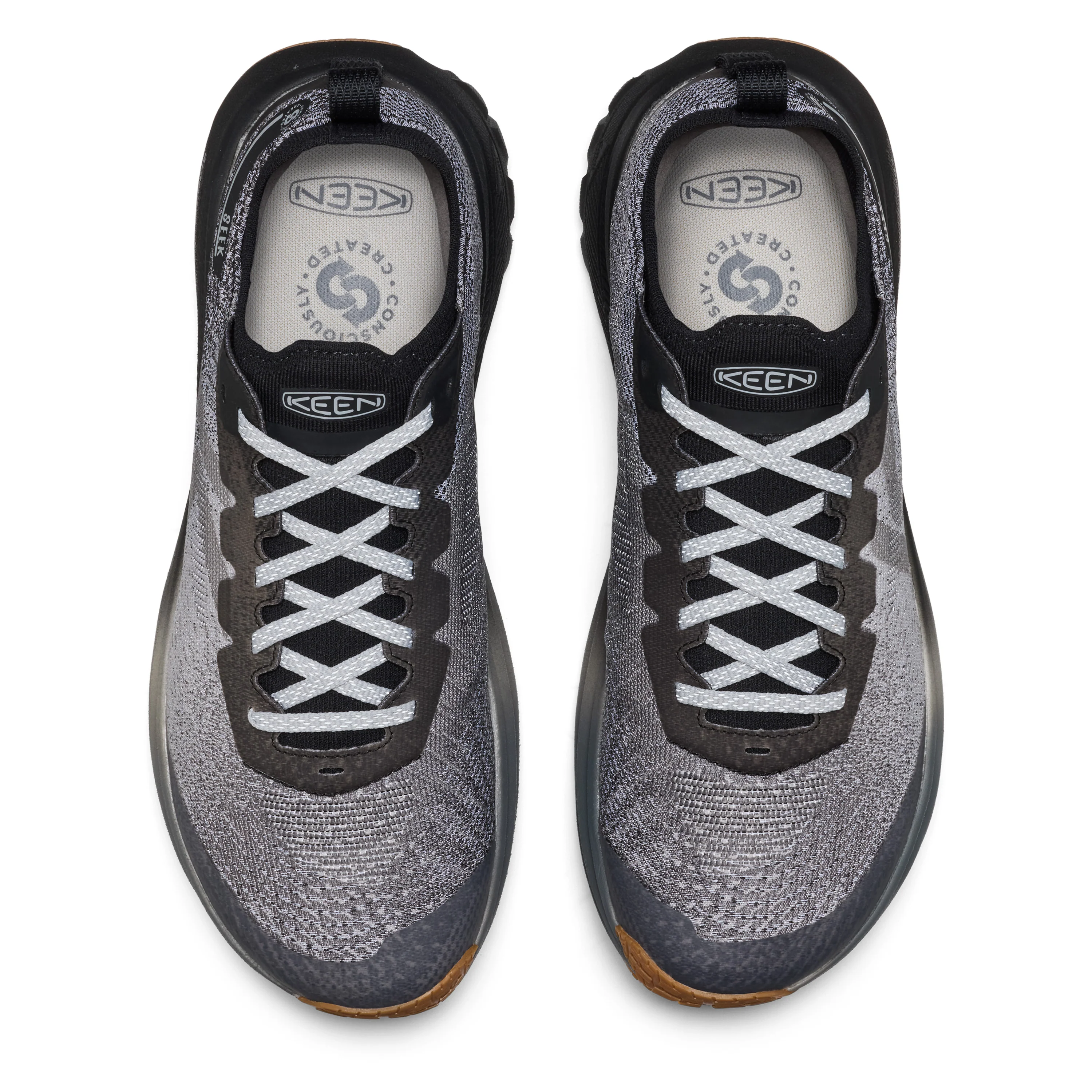 Women's Seek Trail Running Shoe Black Magnet - Image 3