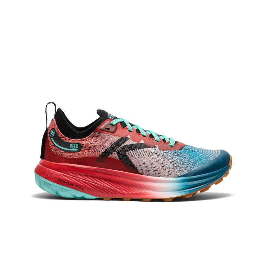 Women's Seek Trail Running Shoe Grenadine Ocean Depths