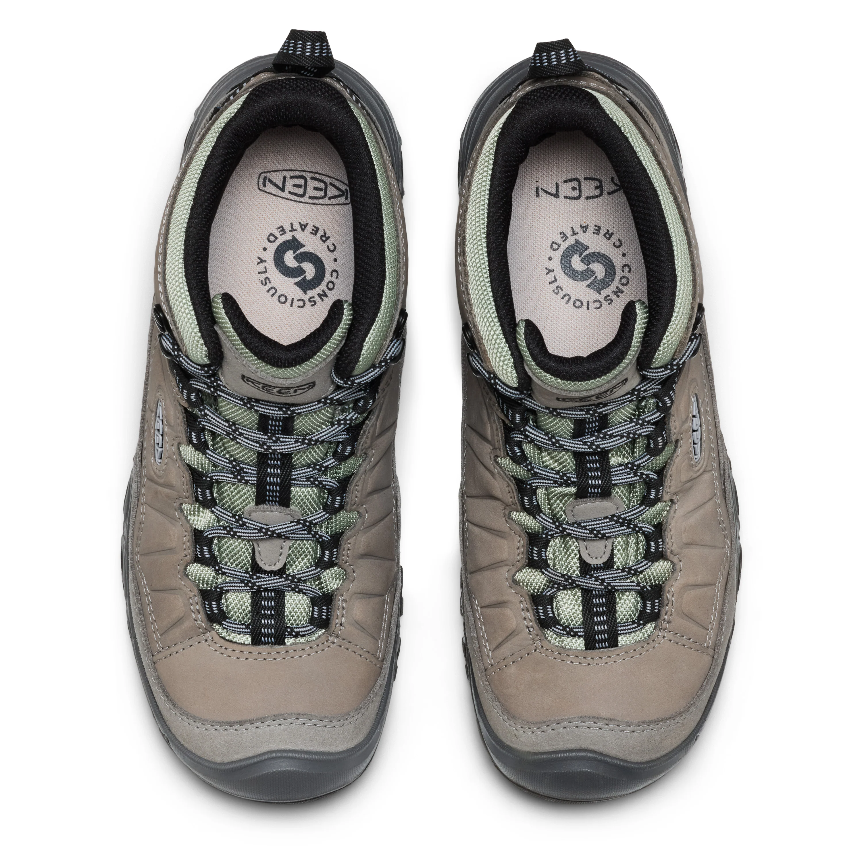 Women's Targhee IV Waterproof Hiking Boot Steel Grey Lily Pad - Image 5