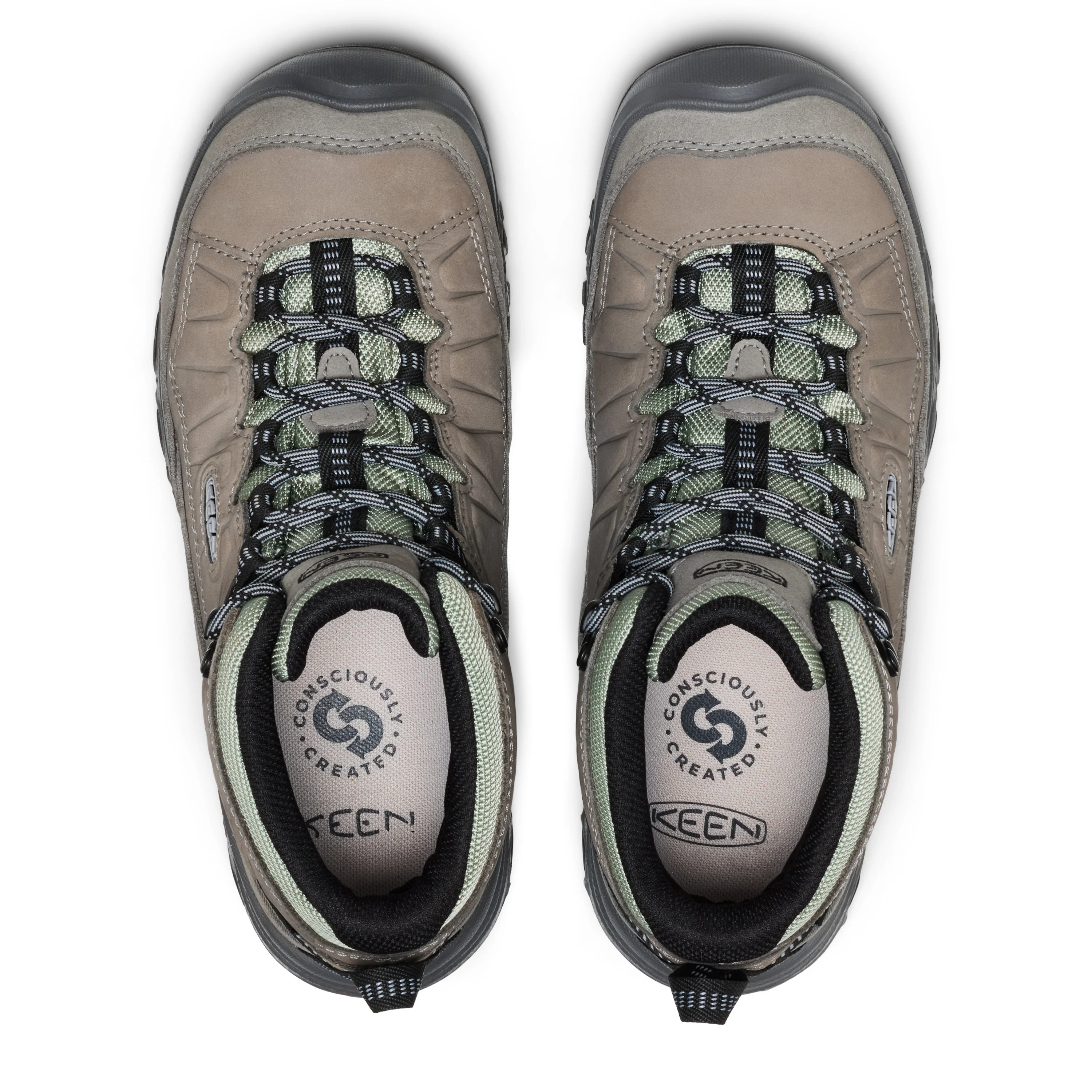 Women's Targhee IV Waterproof Hiking Boot Steel Grey Lily Pad - Image 6